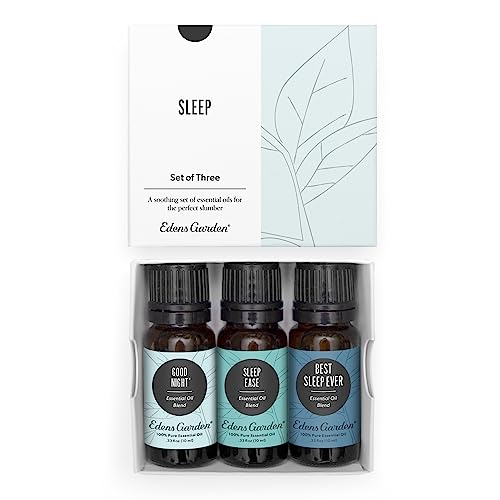 Edens Garden Sleep Essential Oils 3 Set – 100% Pure 10 ml/ 3 Pack