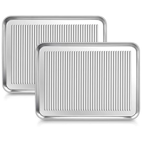 Backblech 2er Set Herogo Edelstahl Ofenblech Cover