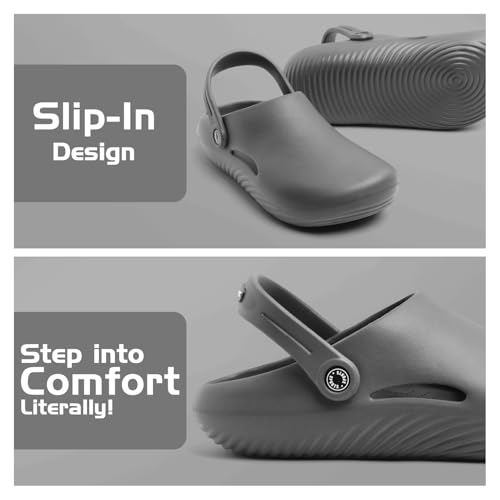 Image of Spirit Men's Lightweight Comfortable Waterproof Classic Clogs
