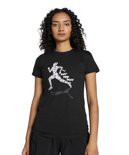 Image of Puma Women's Polyester Regular Fit T-Shirt
