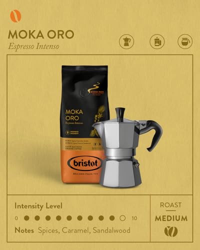 Bristot Moka Oro Medium Roast Coffee