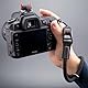 VKO Kamera Handschlaufe Kameragurt Handgelenk-Schlaufe Schnellverschluss-Trageschlaufe geeignet für DSLR SLR oder spiegellosen Kameras (Schwarz)