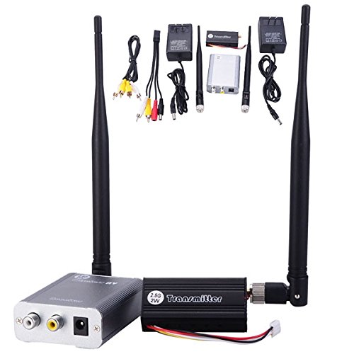 2.5GHz 2W Tiny AV Audio Video Wireless Transmitter and Receiver Kits