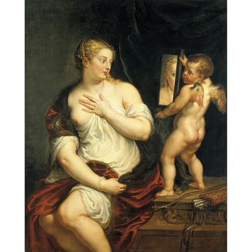Rubens Vénus et Cupidon poster d'art pour une décoration de salon élégante