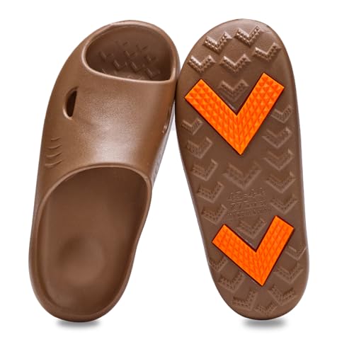Magtoe Non-slip Slides Sandals for Men and Women Quick Dry Shower Slippers Lightweight House Shoes