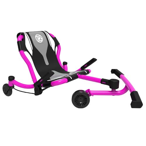 EzyRoller Patinete Giratorio para niños y niños pequeños, Juguete para Montar al Aire Libre con Ruedas giratorias para Girar y apretar, hasta 150 Libras, a Partir de 4 años