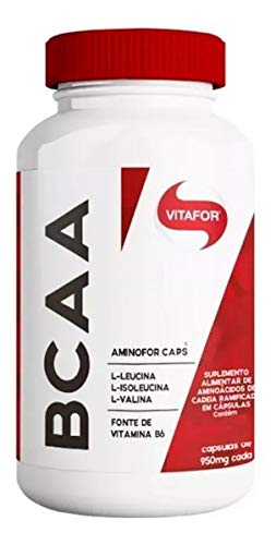 Kit 2 Aminofor BCAA Vitafor 120 cápsulas