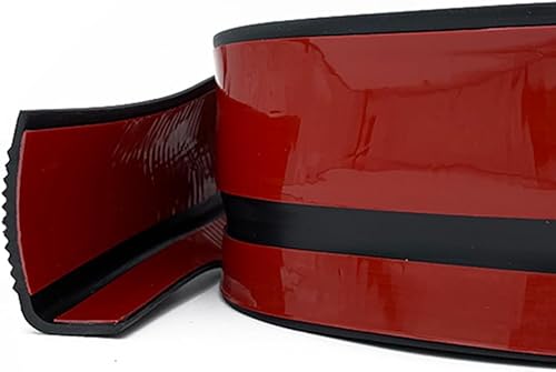 Aroilder Protector de borde de escalera, nariz de goma para escaleras, protector de borde autoadhesivo para escaleras, borde de mesa para garaje,