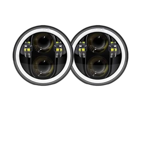 Phare universel moto de haute précision optique 5.75 pouces pour Street Triple