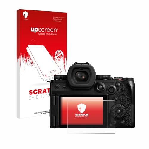 upscreen Scratch Shield Screen Protector compatible with Panasonic Lumix DC-S5M2X - HD-Clear, Anti-Fingerprint