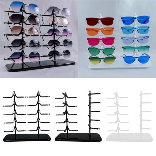 Soporte para Gafas de dos filas que optimiza el espacio en mostradores 6