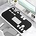 Dapesuom Large Gaming Mouse Pad, Extended Mouse Mat with Stitched Edges, Cute Anime Cat Keyboard Pad with Non-Slip Base, Big XXL Desk Mats for Gamer, Laptop, Computer, Desktop, 29.5 x 15.9in, Black