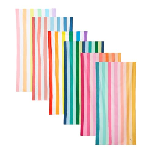 Dock & Bay Rainbow Shores Beach Towel Set (6) 200x90cm