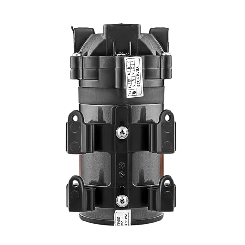 Image of ANP 100 GPD Heavy Duty RO Booster Pump - 24V DC Diaphragm Motor for All Water Purifiers, 100% Copper Winding, 1 Year Warranty, Includes 2 Elbows Connector Free