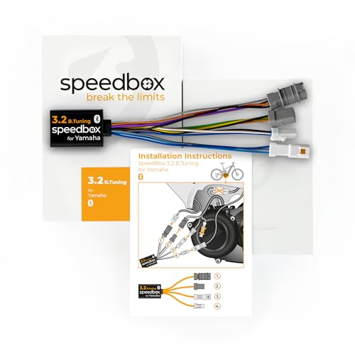 SpeedBox 3.2 B.Tuning Compatible with Yamaha Motors PW-X, SE, TE, X2, ST/E-Bike Tuning Chip with Bluetooth/SpeedBox App