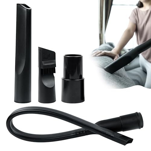 Spazzola Aspirapolvere Universale, Bocchetta Aspirapolvere, Accessori Aspirapolvere, per la Pulizia Di Fessure Sotto I Mobili, Sedili Dell'Auto, con Attacco da 35/32 mm, 4 Pezzi