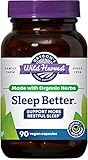Oregon's Wild Harvest Sleep Better with Certified Organic Valerian and Skullcap, 90 Count