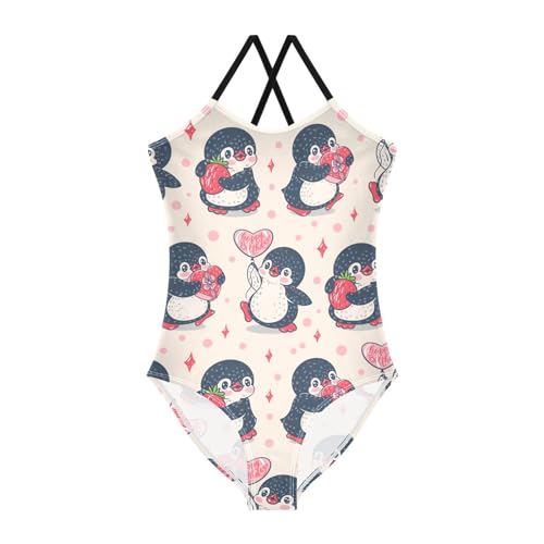 Image of Ollabaky Girls One Piece Swimsuit Bathing Suit Beachwear 3-10T