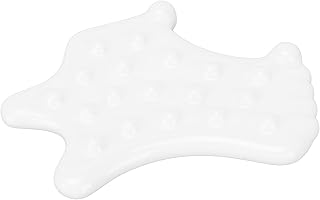 Placa Gua Sha Facial, Ferramenta de Gua Sha Facial, Cerâmica Linfática, Melhora a Circulação, Pescoço, Ombro, Raspagem, Ferramenta de Massagem para Rosto e Corpo