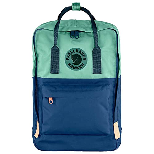 Fjällräven Kånken Art Laptop 15', Borsa per Computer Portatile Uomo, Coast Line-Sky (Blu), Taglia Unica