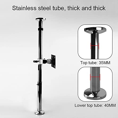 Support TV pivotant 360 degrés pour écran de 14 à 28 pouces et base de meuble rotative