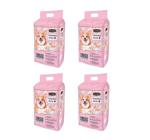Waggytails Orignal Goodies Pee Pads for Dogs Training Pads Super Absorbent Pee Mats | Poop Pee Trainer Pet & Puppy Pee Trainer (Large 25 Pieces) (60 x 90 Cm) (Pack of 4) (B0BPPKVNWB) Amazon Price History, Amazon Price Tracker