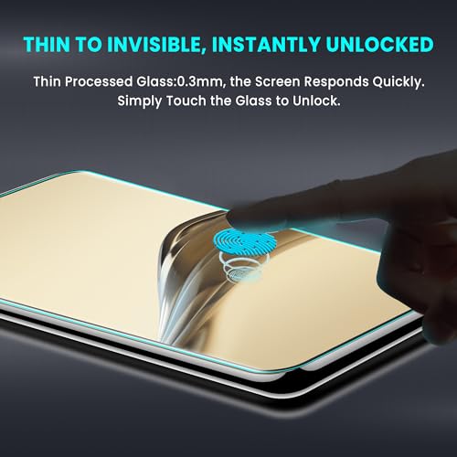 Image of ArmourPro Military Grade UV Tempered Glass Compatible For Realme 14 Pro Lite 5G (6.7 Inch) With Easy UV Installation Kit | Edge To Edge Coverage | Crystal Clear, Pack of 2