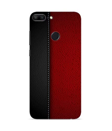 Image of Silence Printed Black n Red Leather Themes Designer Hard Back Case Cover for Huawei Honor 7 Lite