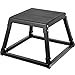 VEVOR Sedia del Salto per Esercizio Allenamento Fisico Uso Domestico Palestra Giardino Cortile, Plyo Box Esercizio Plyo Box per Saltare Piattaforma Crossfit e Allenamento Pliometrico 30cm di Altezza