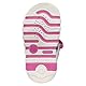 Geox Baby-Mädchen B IUPIDOO Gir Sandal, White/Fuchsia, 23 EU