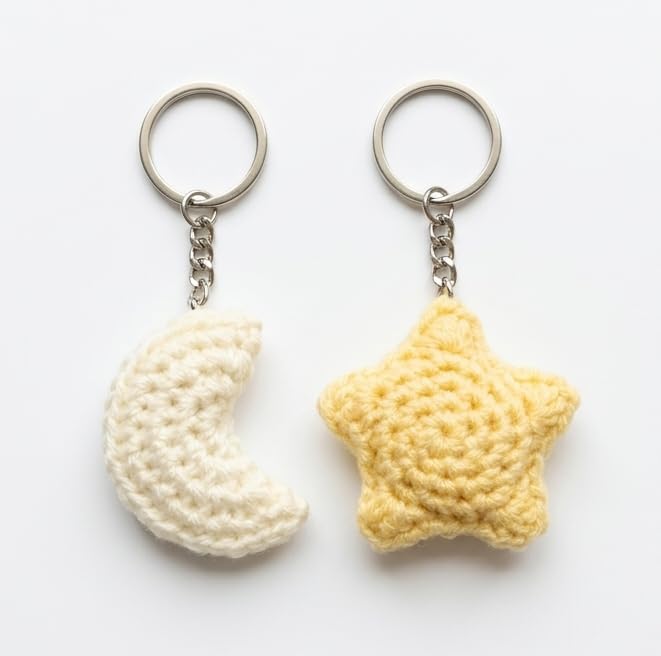 Moon and Star Amigurumi