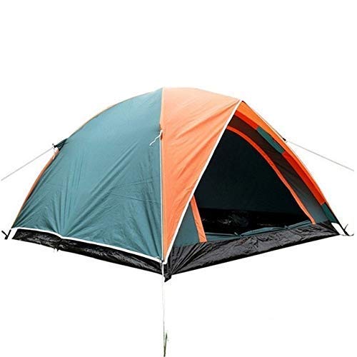 FYSY 3-4 Capas Persona Doble Doble Puerta Impermeable Tienda del Recorrido al Aire Libre for la Pesca Beach Party Camping 200x180x140cm (Color: Azul) fangkai77 (Color : Green)