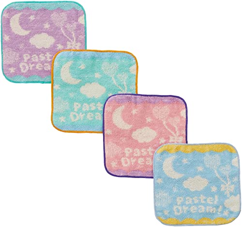 丸眞 ミニタオル 4枚組 ピッコリーノ パステルカラードリーム ピッコリーノ 入園入学グッズ 入園入学準備 保育園 幼稚園 小学校 女の子 0165008900