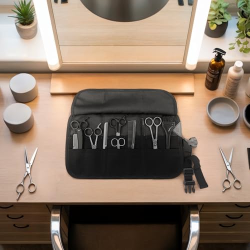 Tablier de coiffeur avec sangles croisées pour éviter le mal de dos