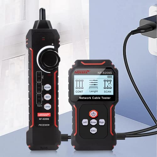 Wire tracker NF-8209S pour résoudre les pannes de connexion et tester le courant PoE