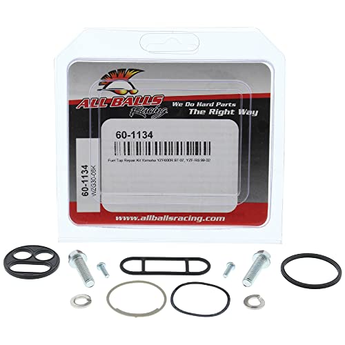 Image of All Balls Racing Fuel Tap Repair Kit 60-1134 Compatible With /Replacement For Yamaha YZF-R6 1999-2002, YZF600R 1997-2007