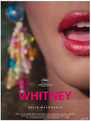 Whitney Affiche Cinéma Originale Grand Format (160x120 cm Pliée) Whitney Houston Kevin Macdonald