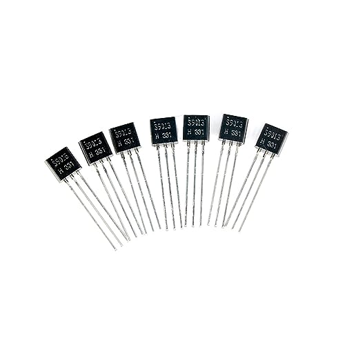 WHWRCADV 5 PCS S9013 Transistors TO-92 0.5A 40V NPN