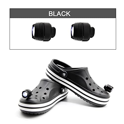 Lights For Crocs, Headlights For Croc, Shoes Decoration Camping Accessories Clip On Clog Headlight Flashlight Lights For Crocs Shoes #TOP6