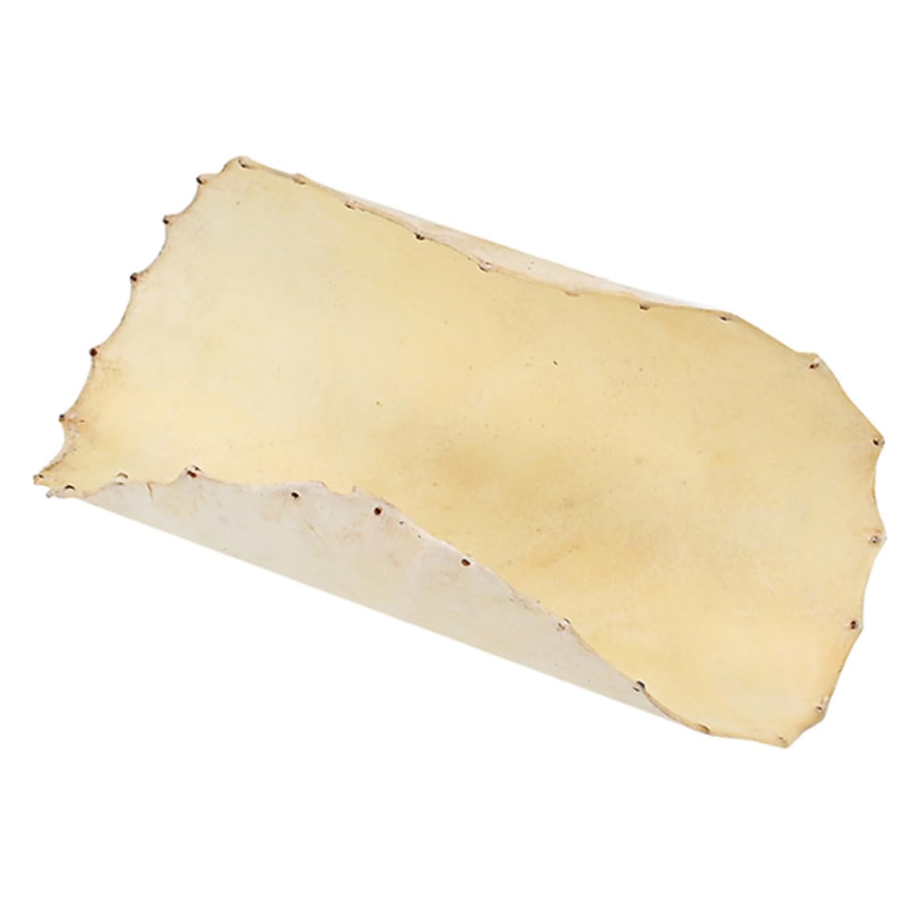 Generic Replacement Drum Heads 350mm Drum Leathers Natural Drum Skin for Drummers Washable Feature