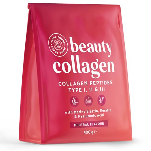 Colágeno en Polvo + Queratina + Acido Hialuronico 400g | Péptidos de Colageno Hidrolizado |...