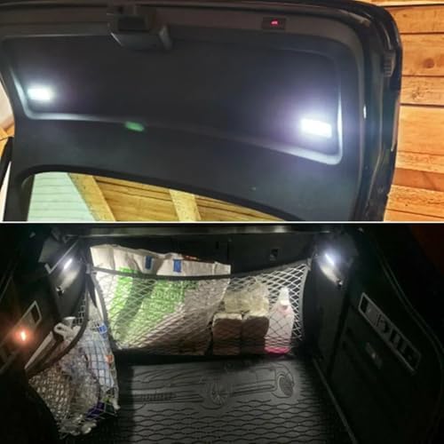 Lámpara LED coche interior 6000K blanca pack de 2 unidades para matrícula A3 5