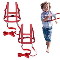 YushengTai 2 Stück Pferdeleine zum Spielen für Kinder, Pferdegeschirr Kinder, Kind Leine Größenverstellbar Verstellbares, Rollenspiel Zubehör für Mädchen Jungen
