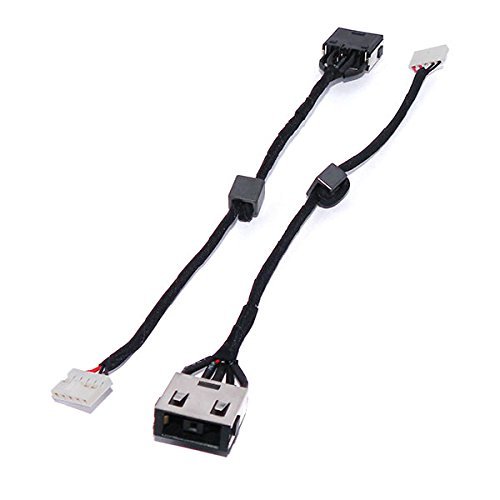 DC Power Jack with Cable Harness for Lenovo IdeaPad G50-30 G50-40 G50-45 G50-50 G40-30 G40-45 G40-70 G40-80 series DC30100LD00 DC30100LG00 (Note: The part number may be different)