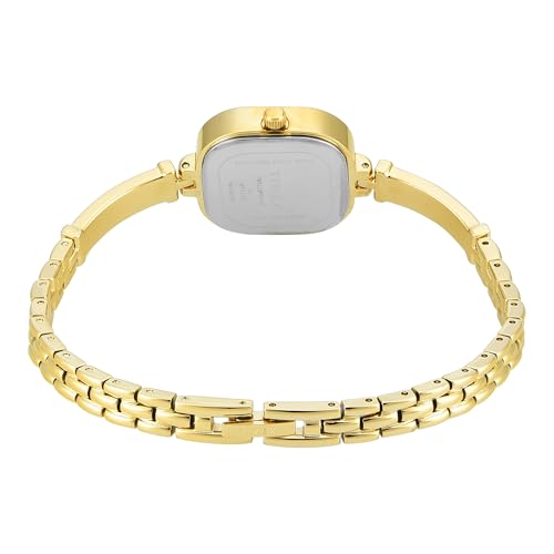 Image of TIMEX Silver-Tone Square Dial Analog Women's Watch - TWEL22900