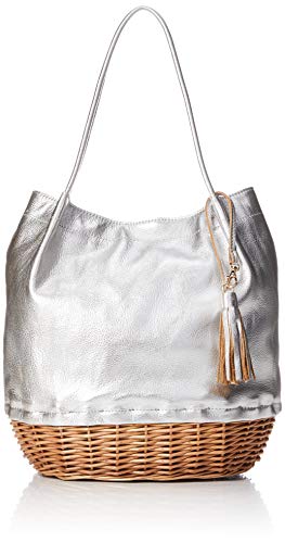 [ペルケ] 牛革オイルレザー×ヤナギ底トートバッグL トートバッグ レディース 08-00-08251 SV