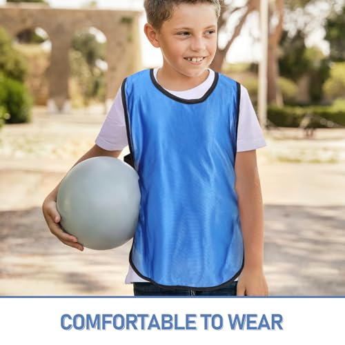 Petos de entrenamiento ULTECHNOVO transpirables para jugar al fútbol sin calor ni roces 7