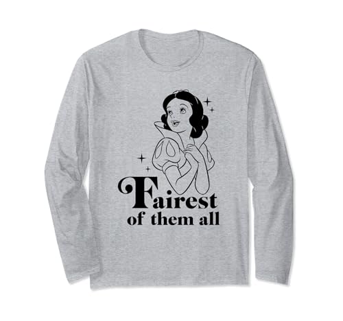 Idée cadeau Disney Blanche-Neige t-shirt manches longues original pour les fans