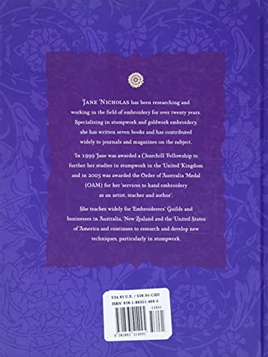 Stumpwork & Goldwork Embroidery Inspired by Turkish, Syrian & Persian Tiles (Milner Craft Series) - Image 2