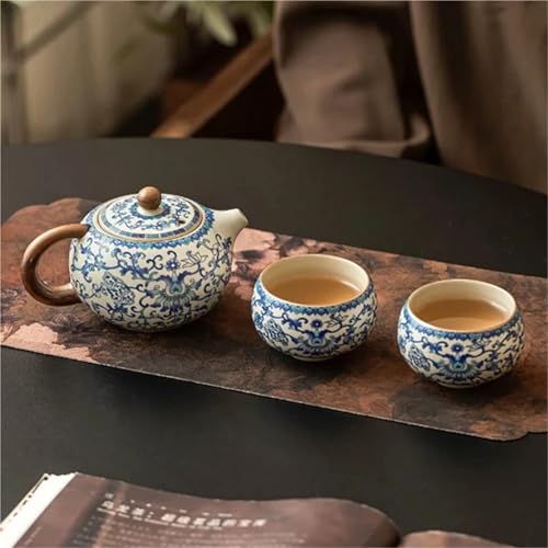 Théière en céramique faite main style rétro pour raviver vos souvenirs - 6